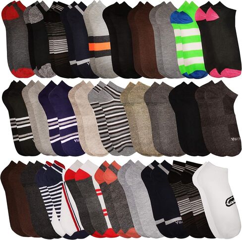 Yacht & Smith 60 Pair Men, Women & Kids Low Cut Socks Thin Comfortable Lightweight Breathable Wholesale Bulk Sport Socks in Kuwait