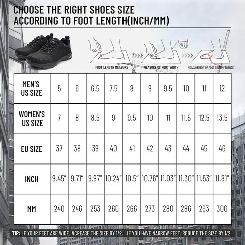 Steel Toe Shoes for Men Women Work Safety Shoes Comfortable Lightweight Puncture Proof Slip Resistant Indestructible Warehouse Industry Construction Shoes in Saudi Arabia
