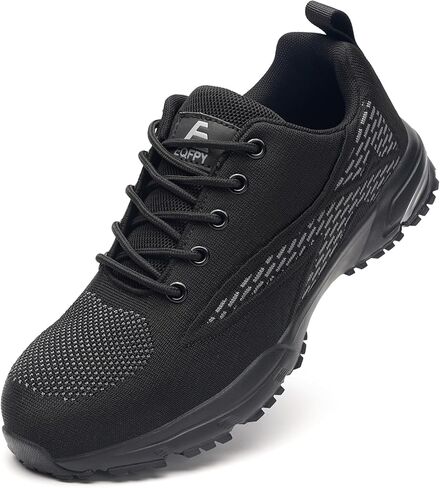 Steel Toe Shoes for Men Women Work Safety Shoes Comfortable Lightweight Puncture Proof Slip Resistant Indestructible Warehouse Industry Construction Shoes in Saudi Arabia