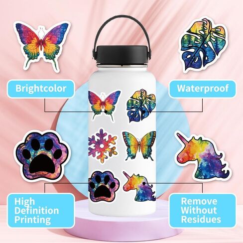 100 Pcs Cute Stickers Aesthetic Kawaii Stickers for Girls Teen Girls Pink Stickers Anime Girl Stickers Laptop Stickers for Women Phone Case Stickers Waterproof in Saudi Arabia