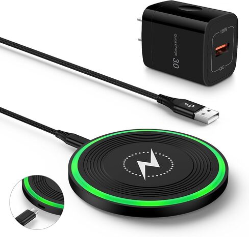 Quick Charge 3.0 Fast Charger Kit for Samsung Galaxy S24 A14 A54 S23 S22 S21 S20 A15 A13 Z Fold/Flip 5,Google Pixel 8 7 6 Pro 7a 6a 5,Wall Charger Block+Car Charger Adapter+2X Nylon Type C Cable(6ft) in Saudi Arabia