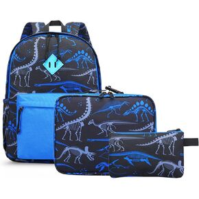 NICE CHOICE Preschool Backpack Kindergarten Elementary School Toddler Backpacks With Lunch Bag Pencil Case Set(Cute Unicorn Set)