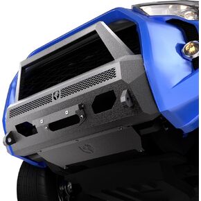 Tyger Auto Fury Center Bumper Guard Compatible with 2014-2024 Toyota 4Runner (Exclude Limited; Nightshade; TRD Sport) | Winch Plate | D-Ring | Textured Black | Rock Crawler | TG-BP7T20778