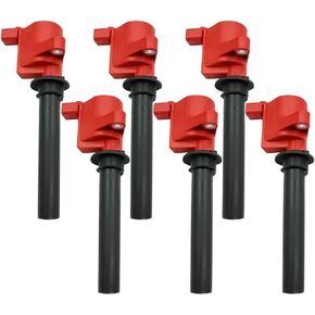 Performance Ignition Coil Packs UF406 FD503 DG513 DG500 PACK Set of 6 Compatible With Ford Five Hundred Freestyle Escape Taurus Mazda Tribute 6 MPV Mercury Sable Mariner Montego 3.0 V6