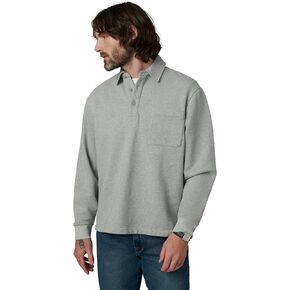 Joe's Jeans Men's Polo Long Sleeve Sweatshirt