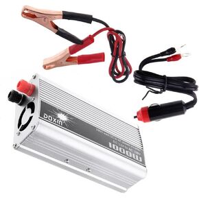 New Portable 1000W Car Power Inverter DC 12V to AC 110V Charger Converter Transformer with Cigaratte Plug Cable