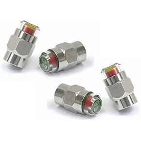 26-80psi TPMS Tire Pressure Monitor Valve Stem Cap Tyre Sensor Indicator (26 PSI)
