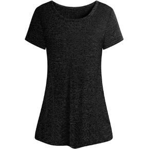 قمصان اليوغا النسائية من Cucuchy، قمصان تمارين اللياقة البدنية بأكمام قصيرة in Kuwait