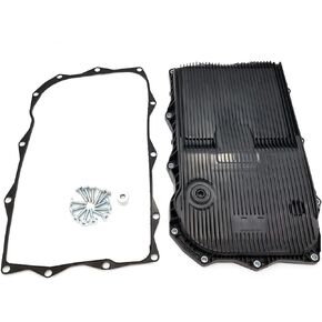 Ensun Automatic Transmission Oil Pan with Drain plug, Gasket and Bolts