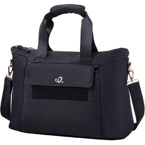 WATERFLY Women's Gym Tote Bag: Lightweight Waterproof Duffel Bag with Compartment Pockets for Woman Carry-on Weekender Overnight Airplane Sports Travel Gym Exercise Duffle Bags