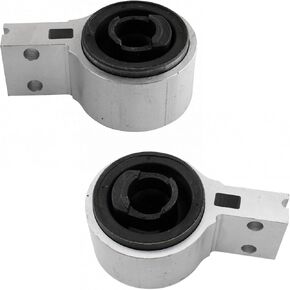 TRQ Front Lower Rearward Control Arm Bushing Bracket LH Driver RH Passenger Side 2pc Set for 2011-2019 Ford Explorer