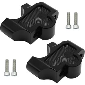 27mm 2spcs Motorcycle Handlebar Risers CNC Handle Bar Clamp Riser Replacement for Honda REBEL CMX 250 2017-2021 REBEL CMX300 / CMX 500 / CMX 1100 2017-2021