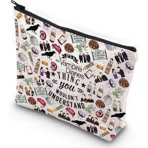 حقيبة مكياج G2TUP The Vampire Merch هدية لمحبي اليوميات إنها شيء مصاص دماء (Vampire New M)