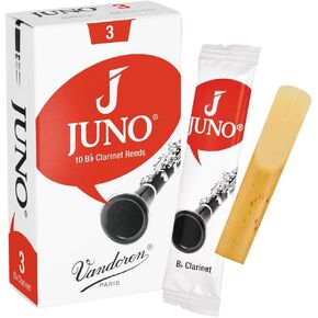 Roland Vandoren Juno Bb, Box of 10, 3.5 Clarinet Reeds (JCR0135)
