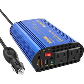 Power Inverter 2000 Watt DC 12V to AC 110V 120V ETL Listed with LCD Display Battery Level Monitor Remote Control Compatible with Lithium Battery for Off-Grid Solar Power Car RV Truck Boat by VOLTWORKS
