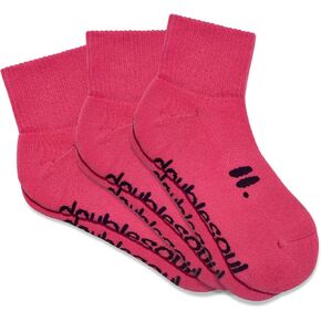 Men & Women 3 Pack Quarter Socks; Organic Cotton