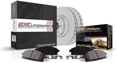 POWERSTOP KOE660 Autospecialty Front Replacement Brake Kit-OE Brake Rotors & Ceramic Brake Pads For INFINITI I30 1996-1999, Nissan Maxima 1989-1999 [Model Specific] in Kuwait