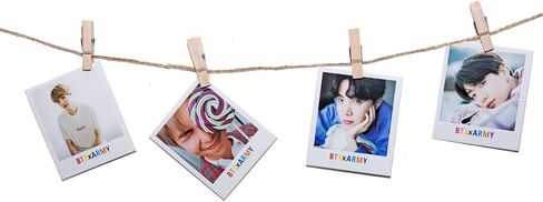 مجموعة هدايا Bangtan Boys Fur Army، Bangtan Boy Merch مع غطاء وسادة مقاس 45 × 45 سم، 1 سلسلة مفاتيح، 1 حامل حلقة للهاتف، 1 حبل قصير، 2 دبوس بروش، 12 ملصقًا، 40 بطاقة صور للأولاد من Bangtan in Saudi Arabia