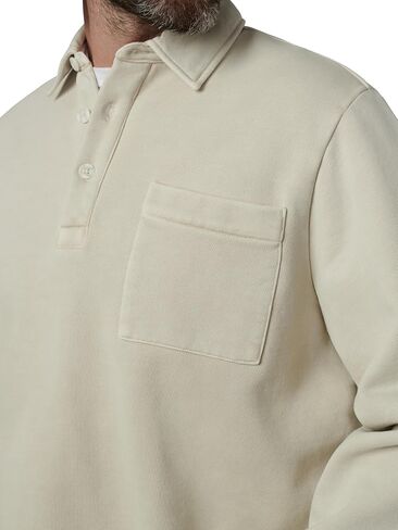 Joe's Jeans Men's Polo Long Sleeve Sweatshirt in Kuwait