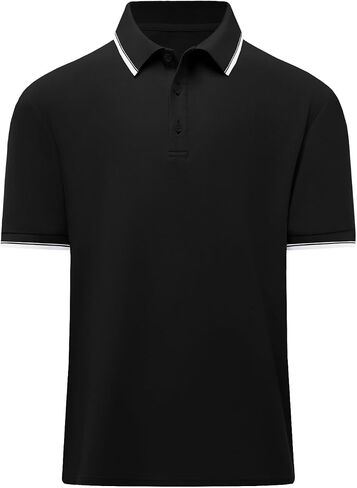 RQP Mens Big and Tall Polo Shirt Golf Shirts Classic Fit Casual Tops Pique Mesh Short Sleeve in Saudi Arabia