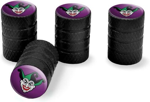 GRAPHICS & MORE Batman Joker Symbol Tire Rim Wheel Aluminum Valve Stem Caps in Saudi Arabia