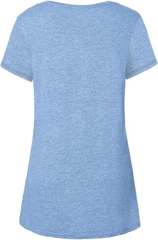Cucuchy Womens Yoga Tops Flowy Fitness Workout Shirts Short Sleeve Activewear in Kuwait