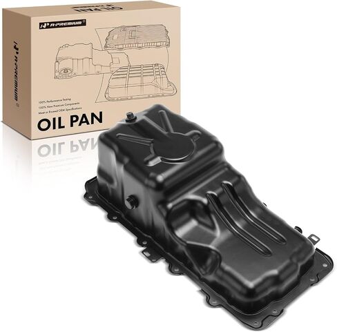 حوض زيت المحرك الممتاز مع قابس تصريف متوافق مع Ford F-150 F150 2011-2013، Mustang 2011-2017، 5.0L، استبدال # BL3Z6675A in Saudi Arabia