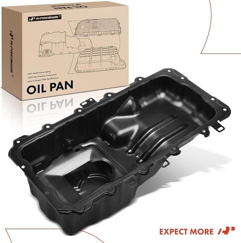 حوض زيت المحرك الممتاز مع قابس تصريف متوافق مع Ford F-150 F150 2011-2013، Mustang 2011-2017، 5.0L، استبدال # BL3Z6675A in Saudi Arabia