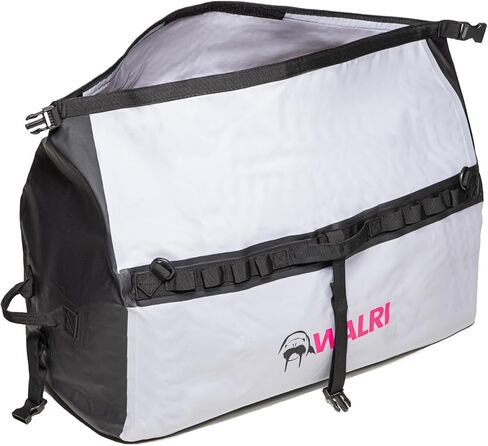 90 Liter Splash-Proof Duffel Bag, for Water Sport, Snow Sport Adventure by WALRI (Grey) in Saudi Arabia