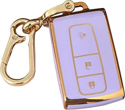 for Toyota Key Fob Cover Protector Key Case Replacement Fit for Toyota Prius Key Fob Case Shell 2004-2009 (Pink) in Saudi Arabia
