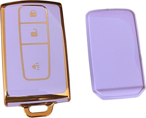 for Toyota Key Fob Cover Protector Key Case Replacement Fit for Toyota Prius Key Fob Case Shell 2004-2009 (Pink) in Saudi Arabia