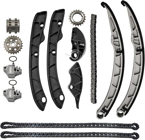 AJ133 مجموعة أدوات سلسلة التوقيت لاستبدال لاند روفر رينج روفر سبورت جاكوار 2010-2015 5.0L V8 3.0L V6 سوبر تشارج LR072638 LR072611 LR087162 LR032048 in Kuwait