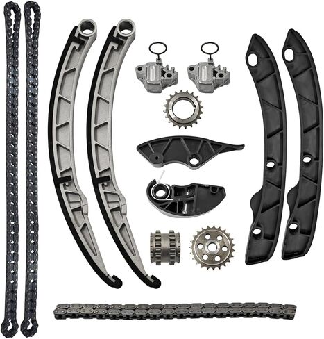 AJ133 مجموعة أدوات سلسلة التوقيت لاستبدال لاند روفر رينج روفر سبورت جاكوار 2010-2015 5.0L V8 3.0L V6 سوبر تشارج LR072638 LR072611 LR087162 LR032048 in Kuwait