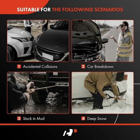 زوج ممتاز (2) خطافات سحب أمامية على شكل حرف D شديدة التحمل مع أجهزة متوافقة مع Ford F-150 F150 2009-2021 بيك اب، أمامي يسار ويمين، استبدال # FL3Z17A954C in Saudi Arabia