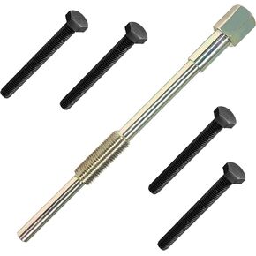Primary & Secondary Drive Clutch Puller Tool for Can Am Commander/HD7/Maverick/Trail/Defender/X3/Turbo/Sport/Canam/HD9 /ATVs/SXSs, Hardened Alloy Steel,M14x1.5 & M8x1.2 Replaces 529-000-064 PCP-15