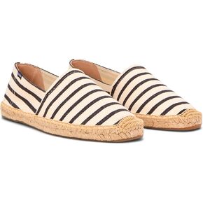 Soludos Original Espadrille Ivory/Black 10 D (M)