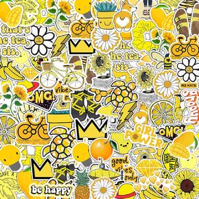Yoksas Purple Fantasy Fairy Tale Stickers - 50 Pcs Waterproof Kawaii Purple Garden Fairyland Aesthetic Decals for Scrapbook,Journals,Water Bottle,Laptop,Planner