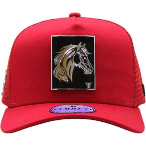Culiacan The Horse Hat - Premium Red Trucker Hats for Men and Women, Ball Caps for Men for Any Occasion, Gorra para Hombre Ajustable, Red Snapback Cap - Adjustable Size