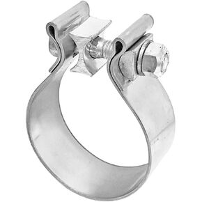 3" Exhaust Band Clamp T304 Stainless Steel 3 Inch Exhaust Narrow Lap Butt Clamps, Joins 3" Exhaust Pipe, Muffler, Muffler Inlets, Outlets, Elbow Joints and Pipe
