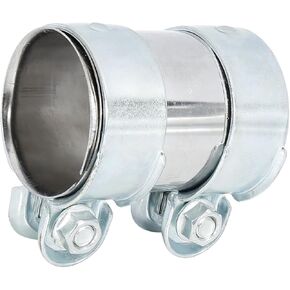 1 Pcs Exhaust Pipe Sleeve Connector Clamp Coupler for VW Golf Jetta Passat 62 x 94 mm Durable Material