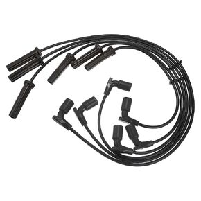 ACROPIX Car Spark Plug Coil Wires Ignition Coil Harness Cable 6.7mm Fit for Chevrolet Equinox Malibu Uplander 3.4L 3.5L No.89018131 - Pack of 6