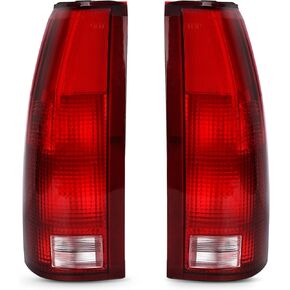 TangMiGe Tail Light Connector Plates Compatible with Chevrolet Chevy GMC C1500 C2500 C3500 K1500 K2500 K3500, Circuit Boards with Bulbs, Left and Right