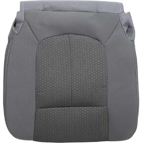 GXARTS Driver Side Bottom Lower Replacement Seat Cover Cloth Gray #1S 2S or 3S Compatible with Ford F250 F350 F450 F550 XL XLT 2011 2012 2013 2014 2015 2016