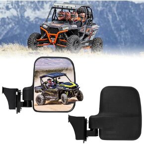 UTV Mirrors Fit Polaris Ranger 1000 XP Compatible with Polaris Ranger XP 1000, Ranger Crew XP 1000 2018 2019 2020 2021 2022, UTV Side Mirrors