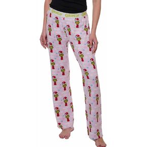 Grinch Womens Dr Seuss 2 Piece Shirt and Short Set or Lounge Pant
