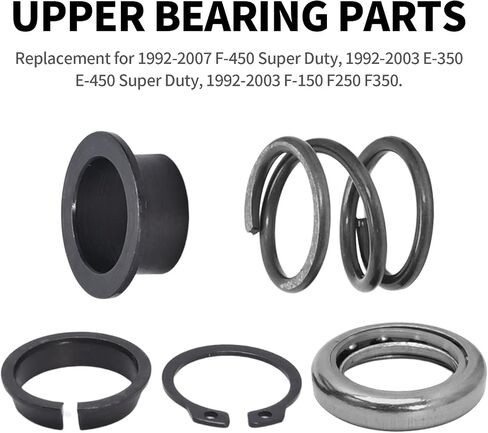 F4DZ-3517-A Steering Column Upper Bearing Kit for Tilt/No Tilt Replacement for Ford Lincoln Mercury 1992-UP in Saudi Arabia