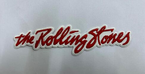 C&D Visionary Rolling Stones 1975 Logo Patch, Red, White in Saudi Arabia