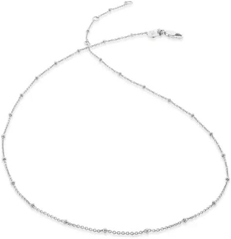 925 Sterling Silver Satellite Bead Ball Station Bracelet Silver Ball Bead Station Bracelet for Women Men 7/7.5/8 Inch(Gift Box) in Saudi Arabia