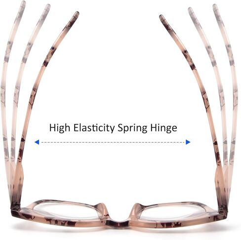 3 Pack Oversized Reading Glasses for Women Men with round Frame Fashion Blue Light Blocking Computer Readers in Kuwait