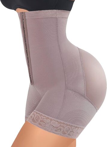 FeelinGirl Shapewear Tummy Control Shorts Fajas Colombianas Moldeadoras High Waisted Butt Lifting Body Shaper in Kuwait